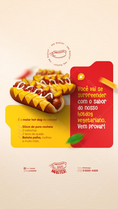 Hot Dog Cardápio Lanche Cachorro quente promoção Hamburgueria Lanchonete PSD (10)