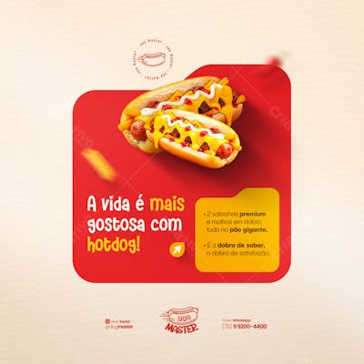 Hot Dog Cardápio Lanche Cachorro quente promoção Hamburgueria Lanchonete PSD (27)