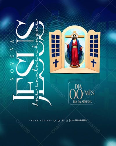 SANTAS CHAGAS NOVENA E DEVOÇÃO