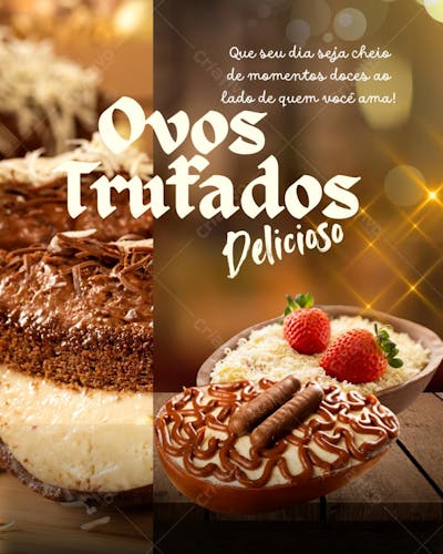 Delicioso Ovos trufados dos sonhos 