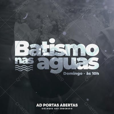 PSD BATISMO NAS AGUAS