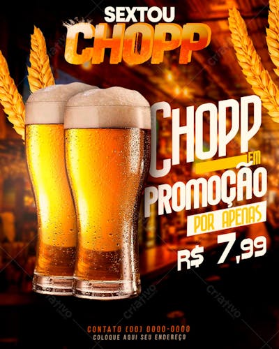 PSD CHOPP EM DOBRO
