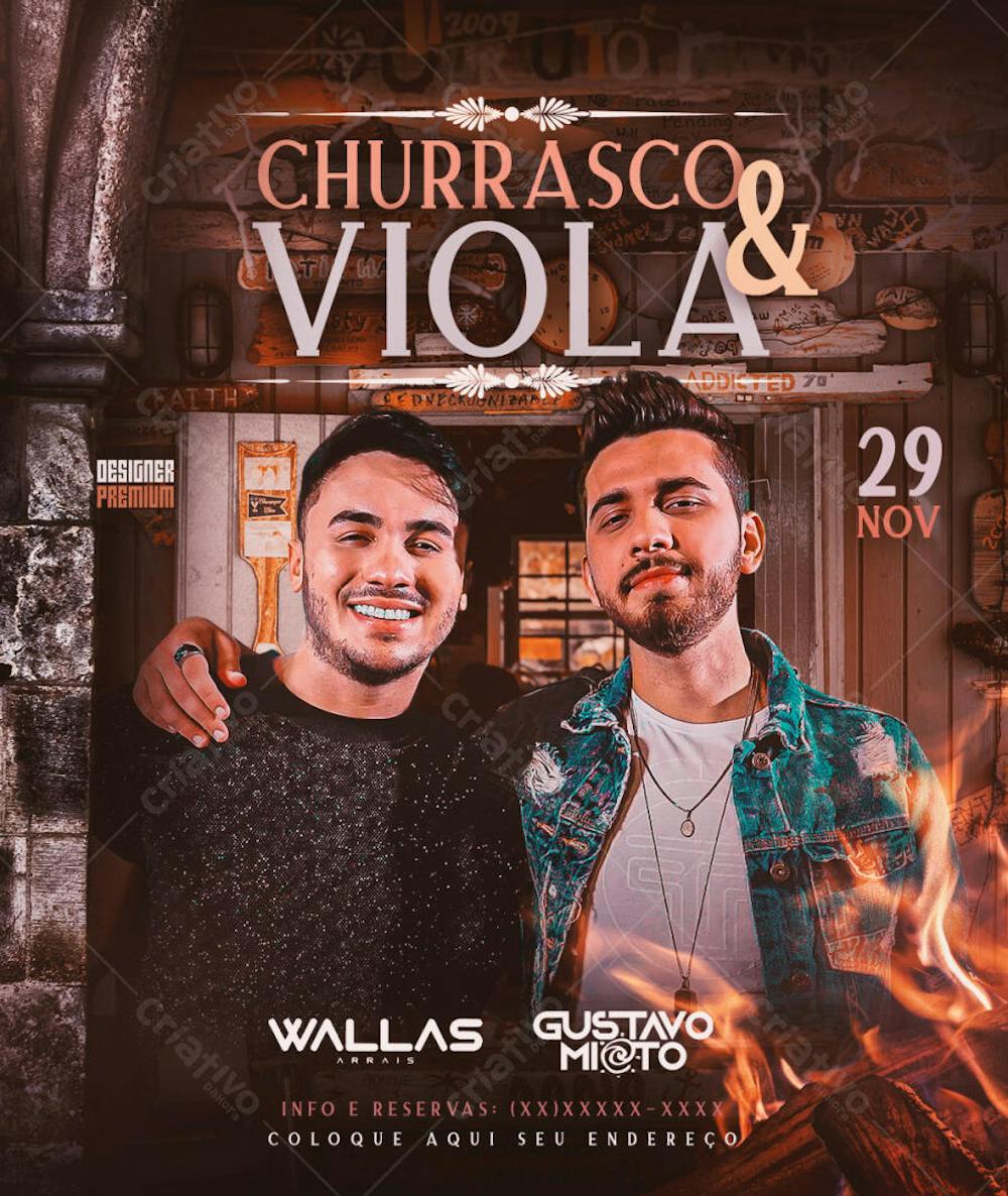 CHURRASCO E VIOLA