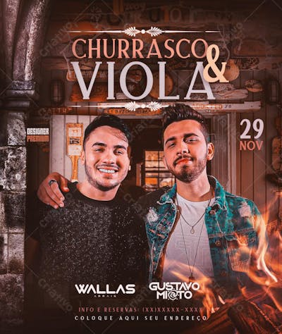 CHURRASCO E VIOLA