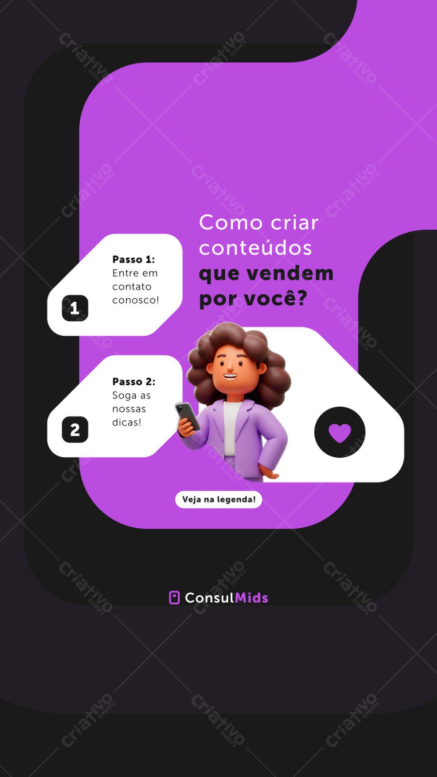Post para Redes Sociais PSD Editável