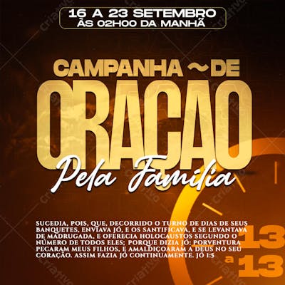 PSD Campanha de Oração Pela Família