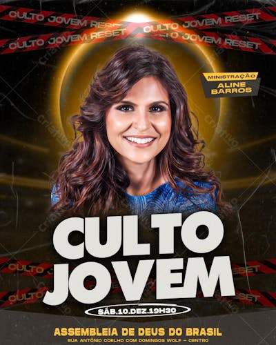 PSD CULTO JOVEM ALINE BARROS