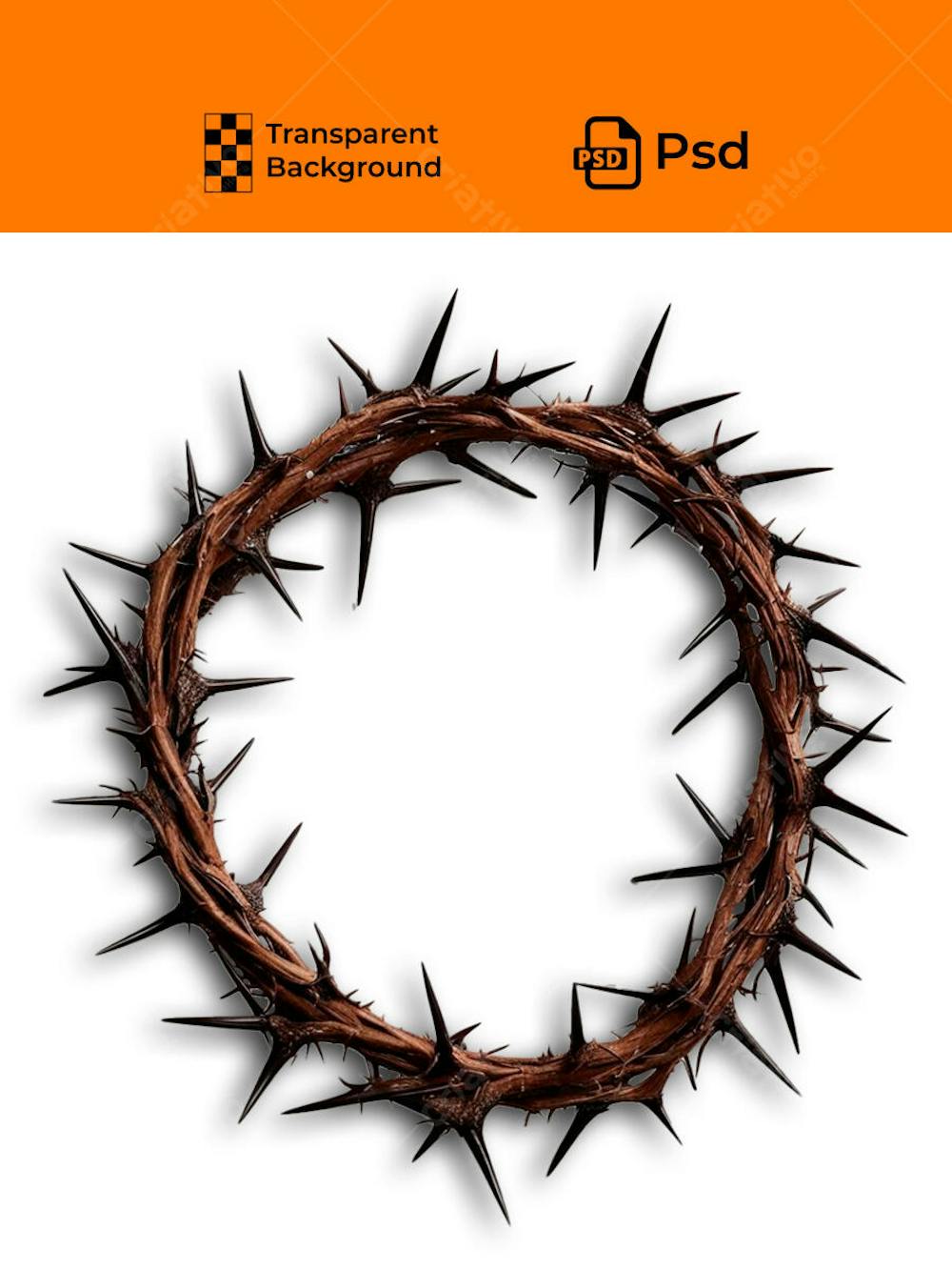 Coroa de Espinhos 3D