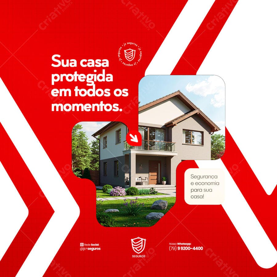 Post para Imóveis PSD Editável