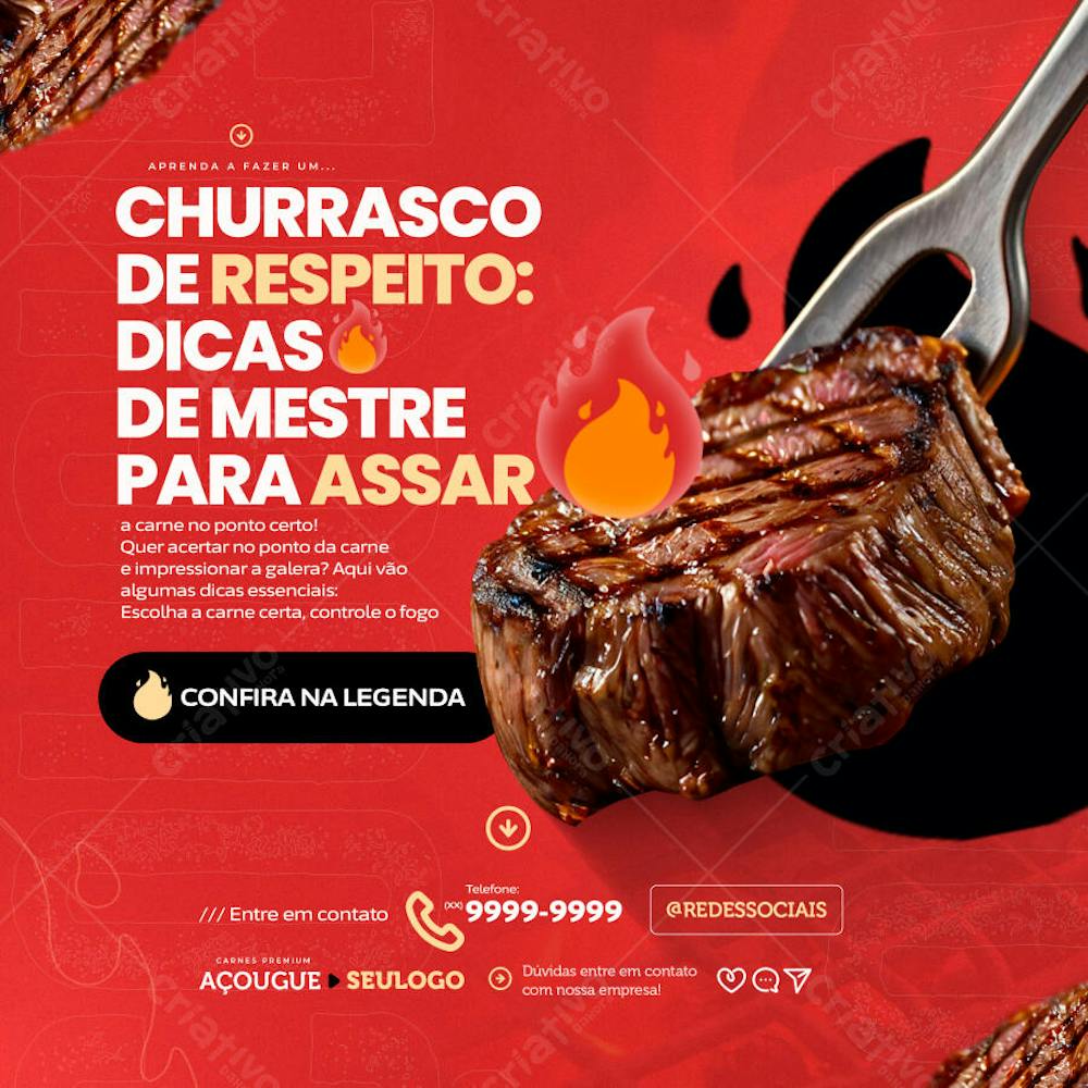 Churrasco de respeito, dicas de mestre para assar