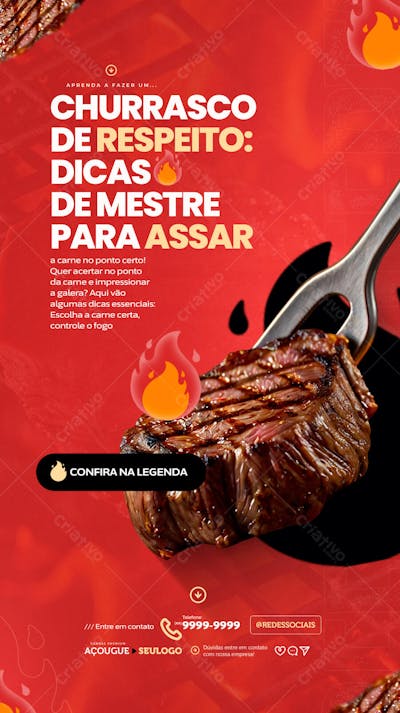 Churrasco de mestre é aqui com dicas incríveis para você assar sua carne