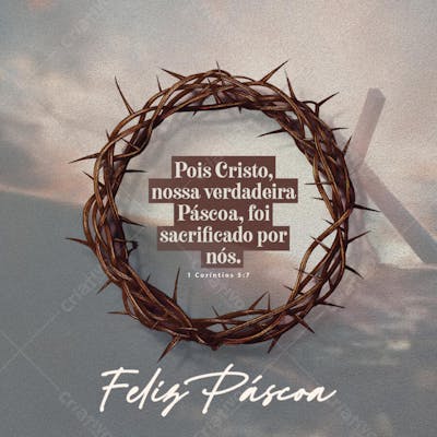 PSD REDE SOCIAL FELIZ PÁSCOA