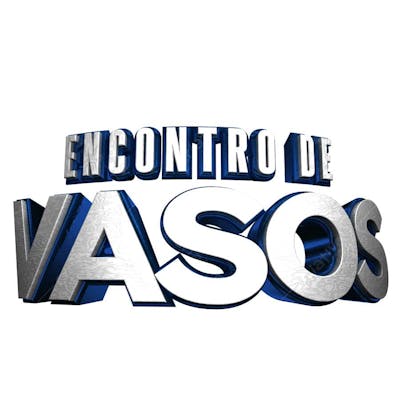 SELO 3D ENCONTRO DE VASOS PNG