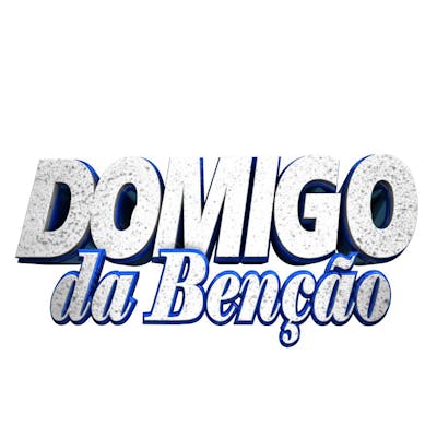 SELO 3D DOMINGO DA BENÇÃO PNG