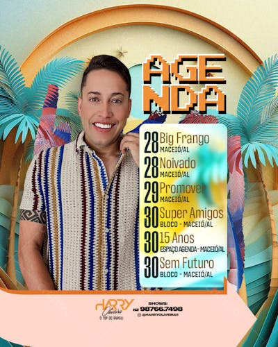 Agenda Semanal - Harry