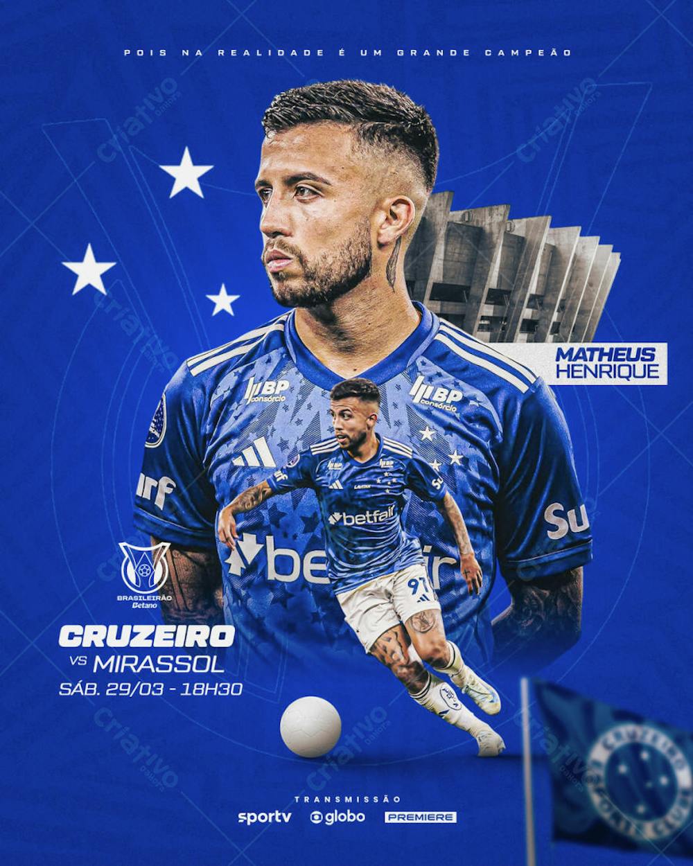 CRUZEIRO VS MIRASSOL - BRASILEIRÃO 2025