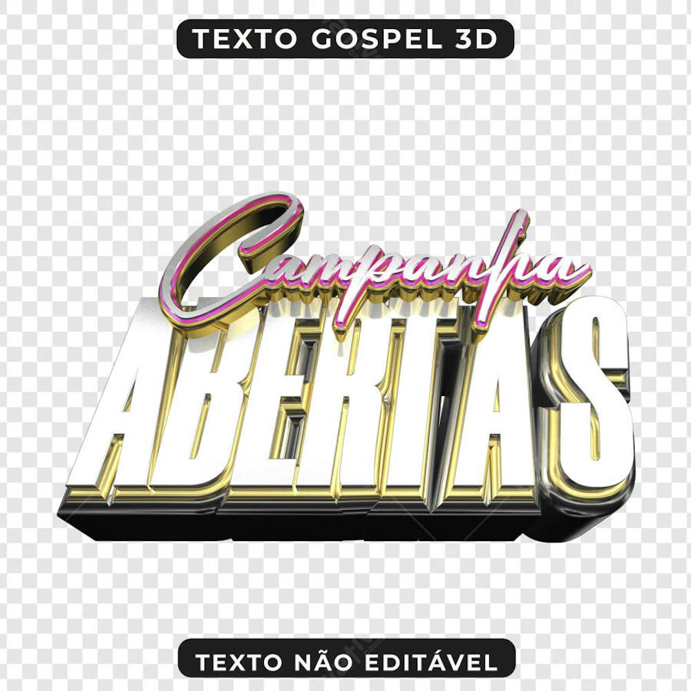 SELO 3D PSD FLYER PORTAS ABERTAS