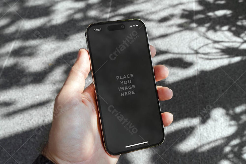 Smartphone iphone 16 in hand psd Editable Mockup (8)