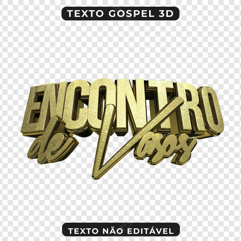 SELO 3D PSD DOMINGO DO LOUVOR