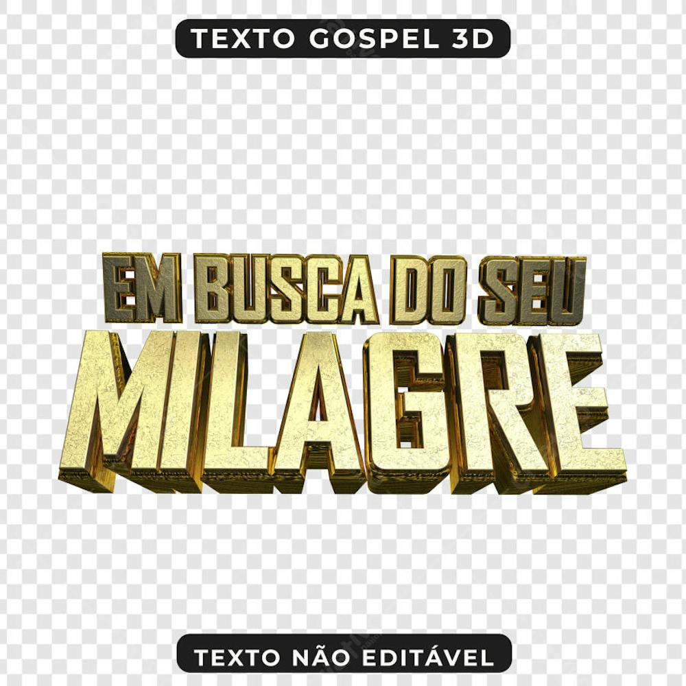 PSD EM BUSCA DO SEU MILAGRE 3D