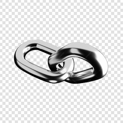 Metal Irident Chain transparent png 4k (164)