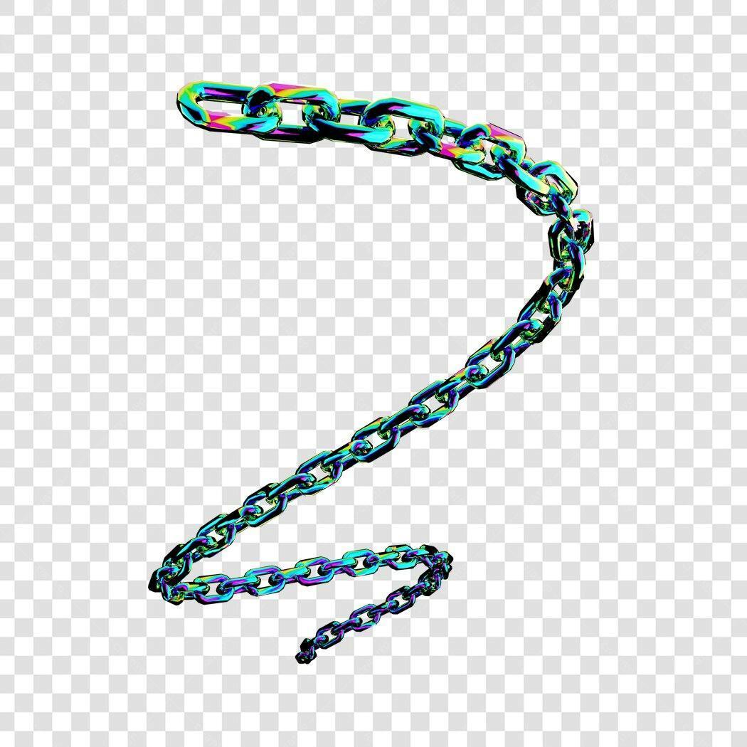 Elemento gráfico Cadeia PNG com fundo transparente