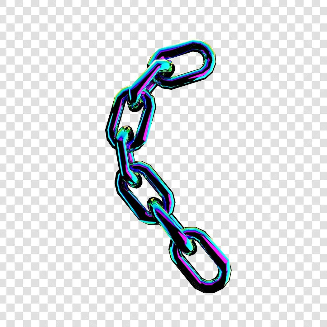 Elemento gráfico Cadeia PNG com fundo transparente