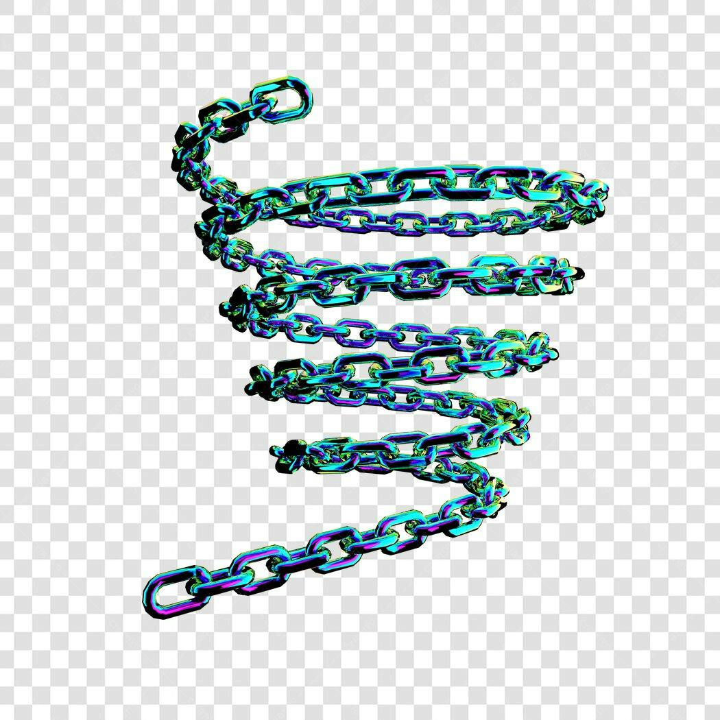 Elemento gráfico Cadeia PNG com fundo transparente
