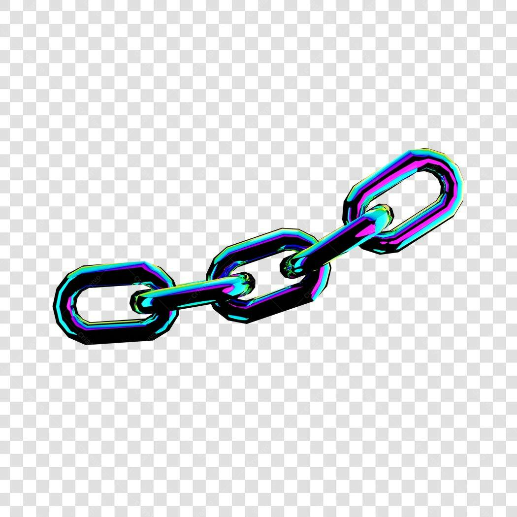 Elemento gráfico Cadeia PNG com fundo transparente