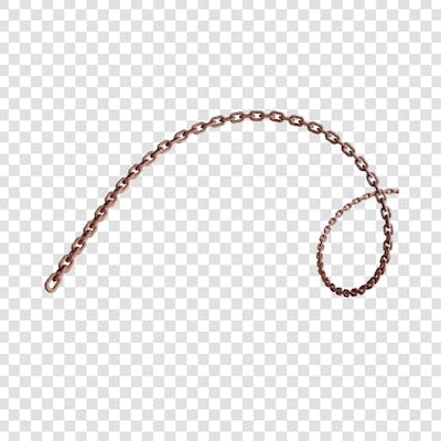 Metal Irident Chain transparent png 4k (87)