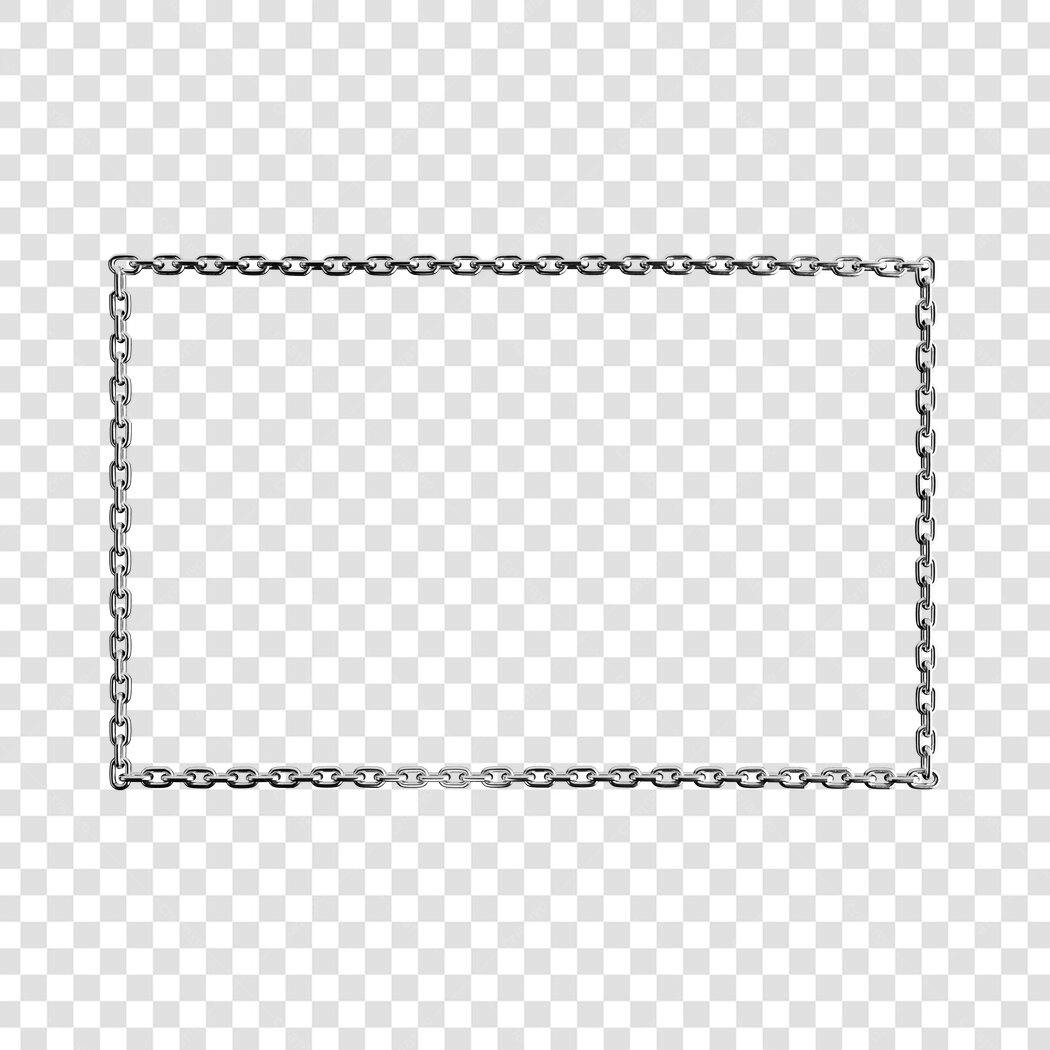Moldura PNG com fundo transparente para design