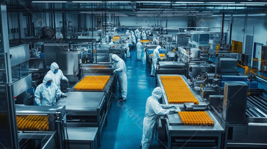 Fábrica de Alimentos Processo Produção
