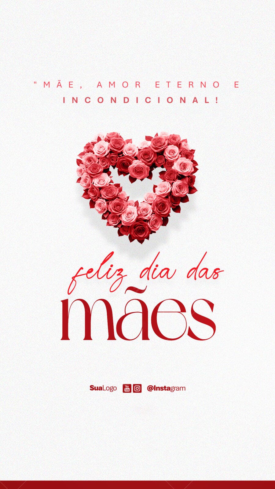 Postagem Dia das Mães PSD Editável