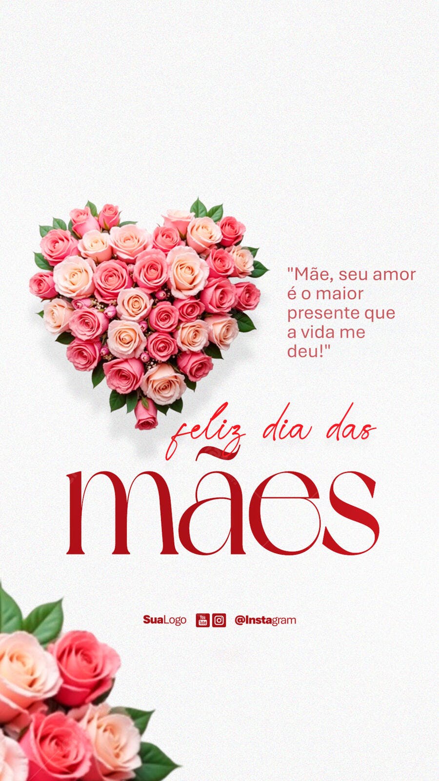 Postagem Dia das Mães PSD Editável