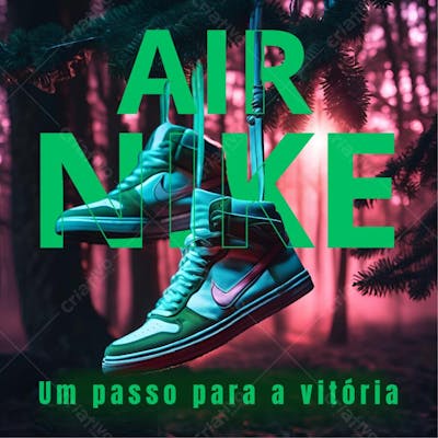 Nike adventure Editável Canva