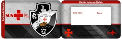 Cartão SUS Vasco 