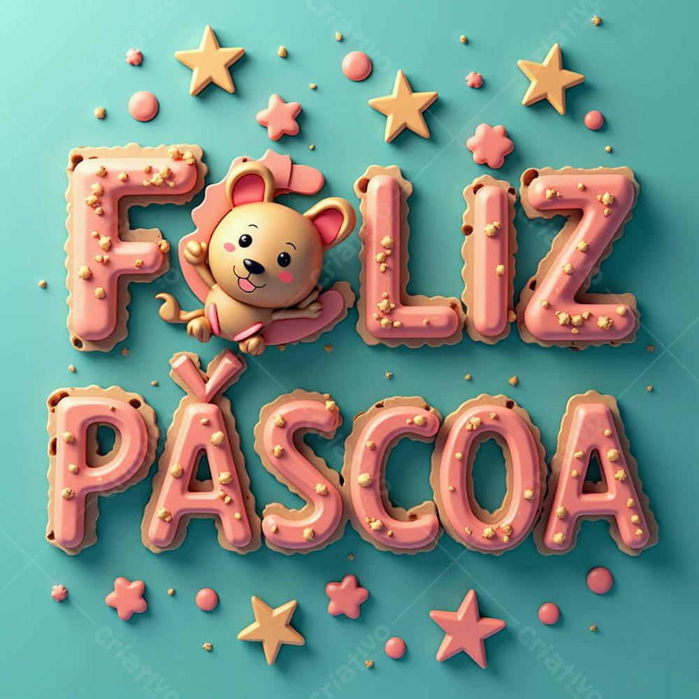 3D PÁCOA PARA COMPOSIÇÕES E POSTS E DEMAIS APLICAÇÕES 2_