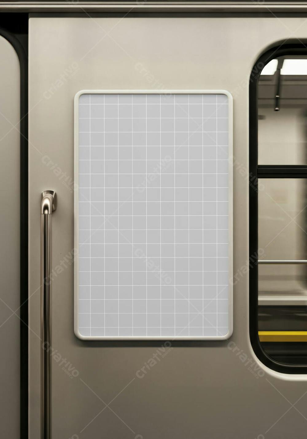 Subway Billboard Mockup