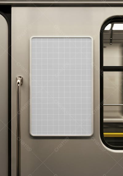 Subway Billboard Mockup