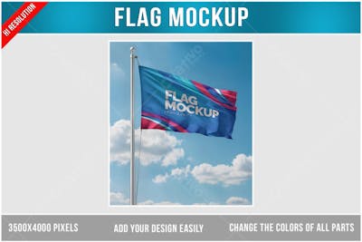 Bandeira Mockup