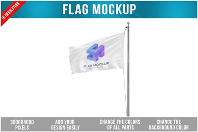 Bandeira Mockup