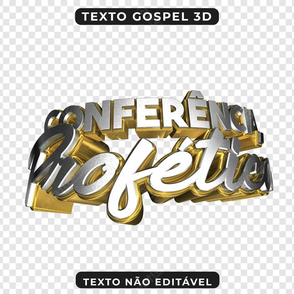 PSD CONFERÊNCIA PROFÉTICA 3D