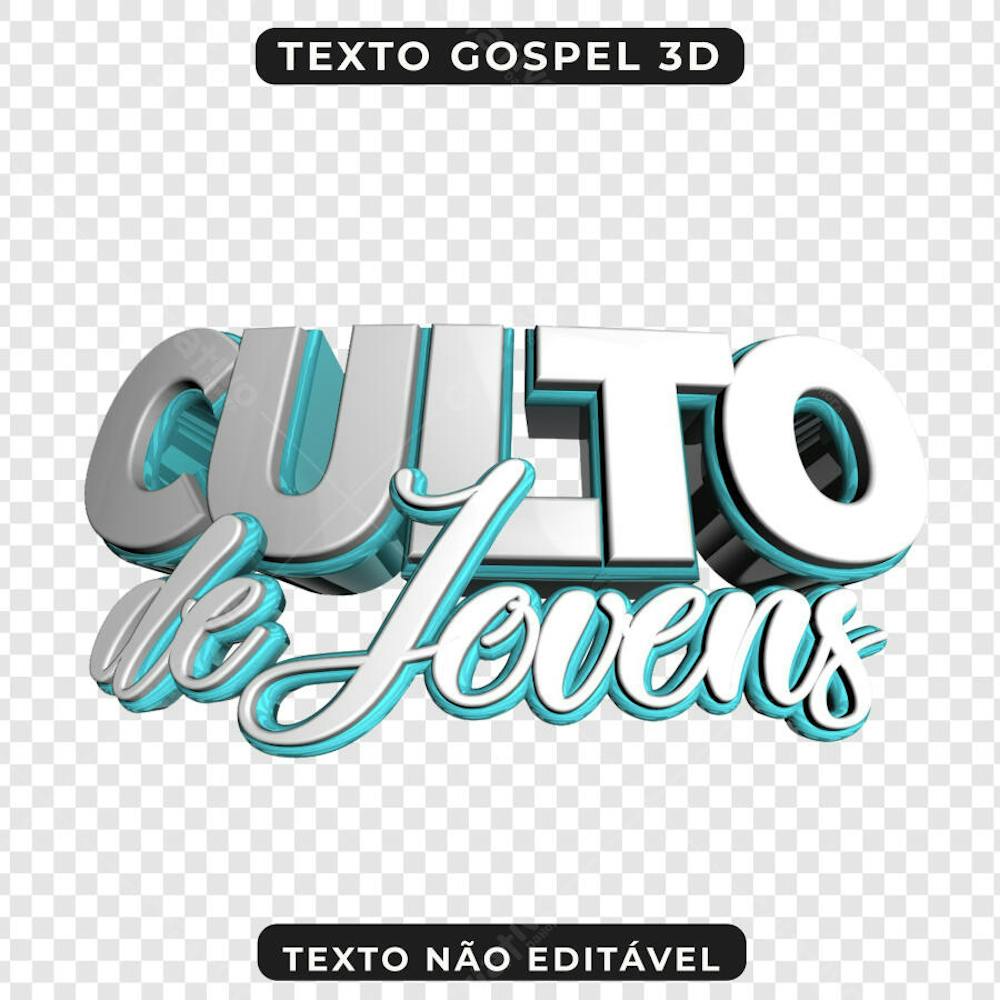 FLYER PSD CULTO JOVENS 3D