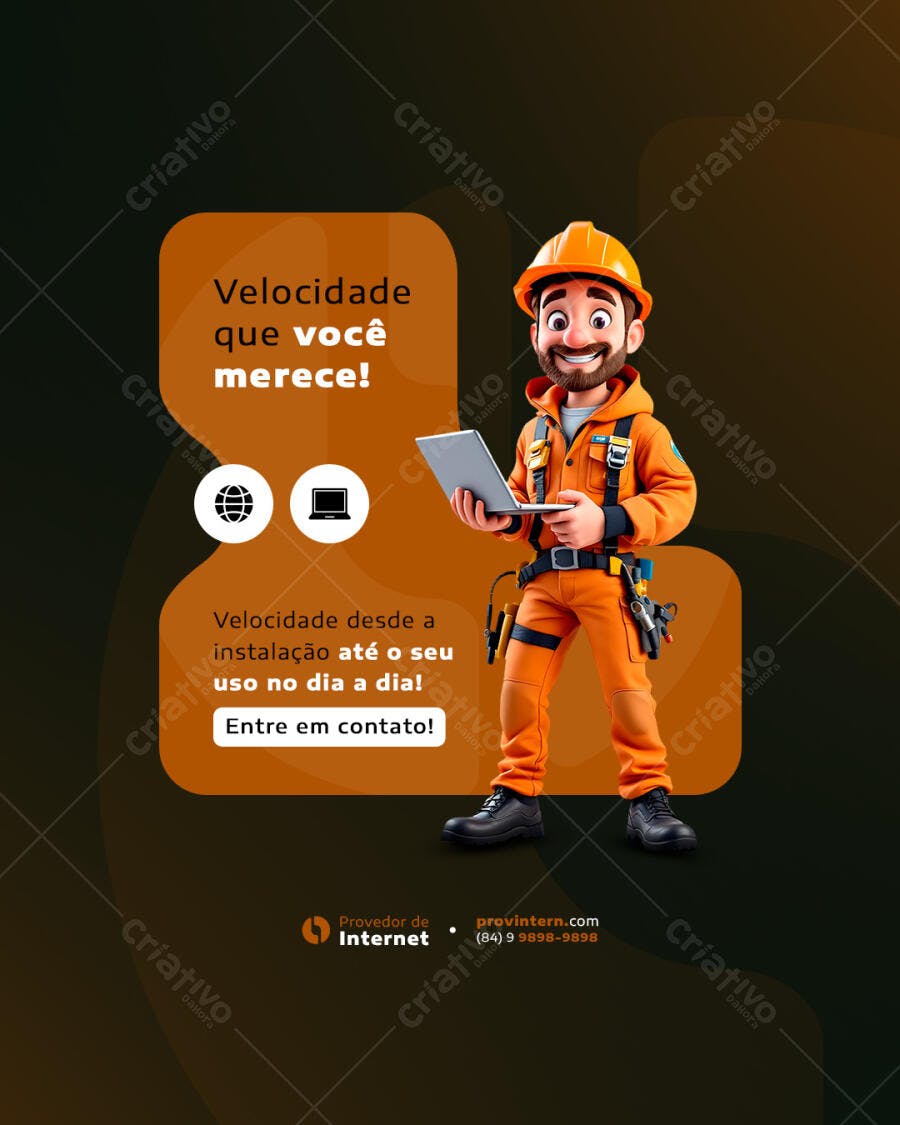 Post de Internet PSD Editável