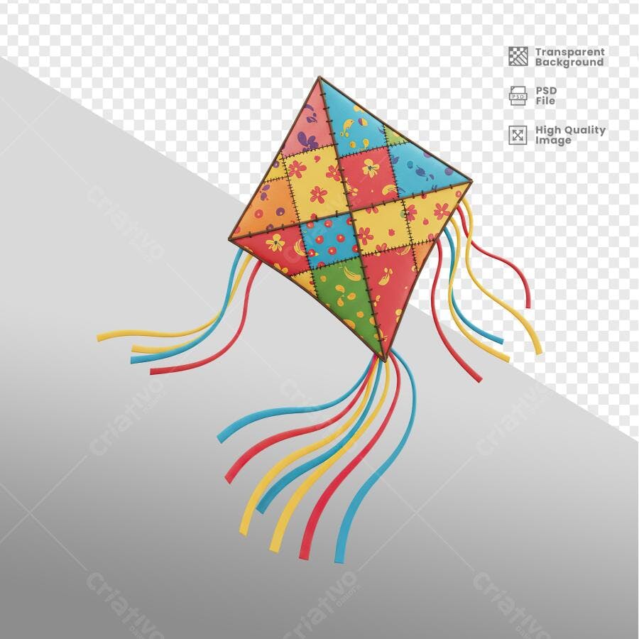 Pipa Dia da Criança PSD Editável