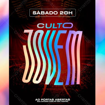 FLYER PSD CULTO JOVEM