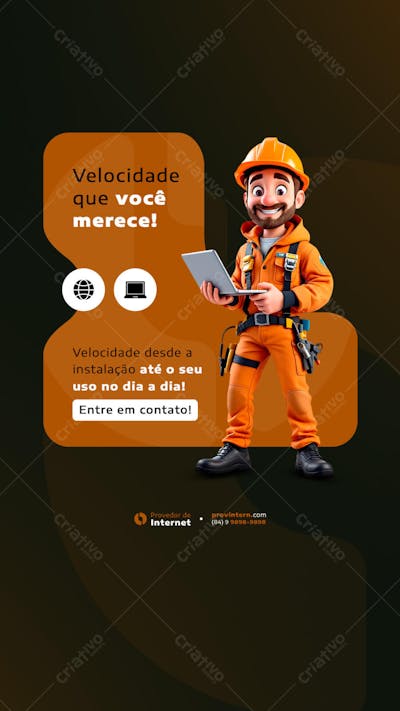 PROVEDOR DE INERNET STORY 1