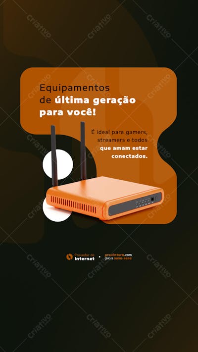 PROVEDOR DE INERNET STORY 5