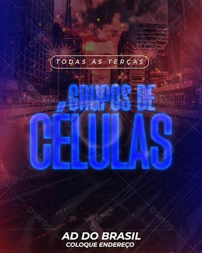 FLYER GRUPO DE CÉLULAS