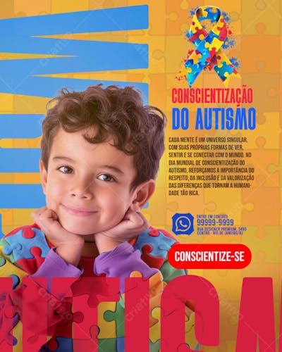 CONSCIENTIZAÇÃO AUTISMO